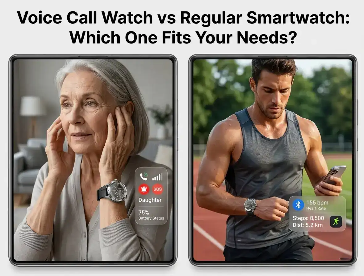 Voice Call Watch vs Regular Smartwatch: Which One Fits Your Needs?